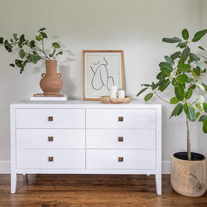 Hara 6 Drawer Dresser - stylish dresser with modern flair | Image 15 | InSTYLE Home & Rugs