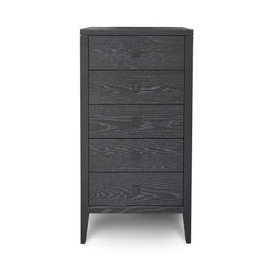 Hara 5 Drawer Tall Dresser - sleek storage solutions for bedrooms | Image 4 | InSTYLE Home & Rugs