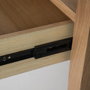 Hara 1 Drawer Accent Table - functional accent table with unique design for any room | Image 14 | InSTYLE Home & Rugs