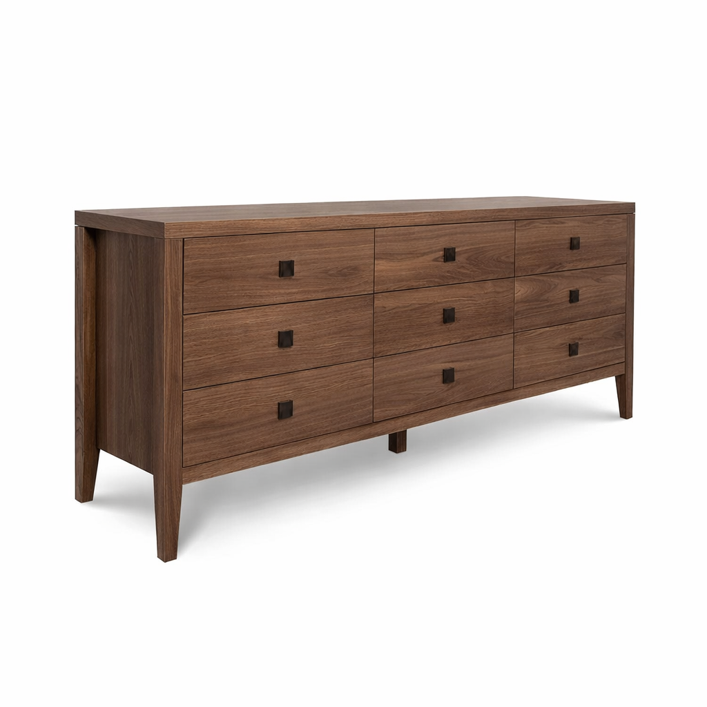 Hara 9 Drawer Dresser - stylish dresser with modern flair | Image 1 | InSTYLE Home & Rugs