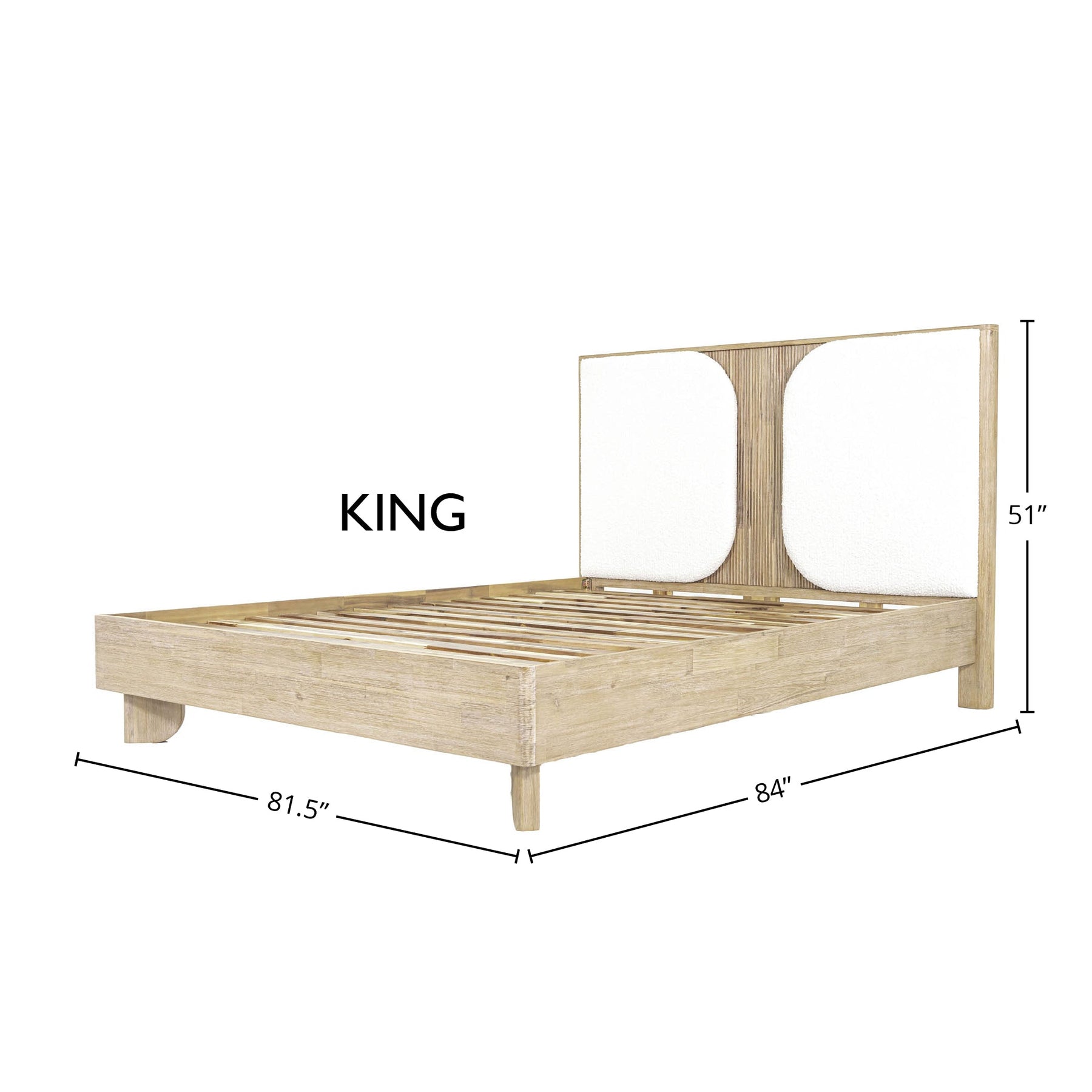 Haru King Bed - stylish bed for any bedroom | Image 3 | InSTYLE Home & Rugs