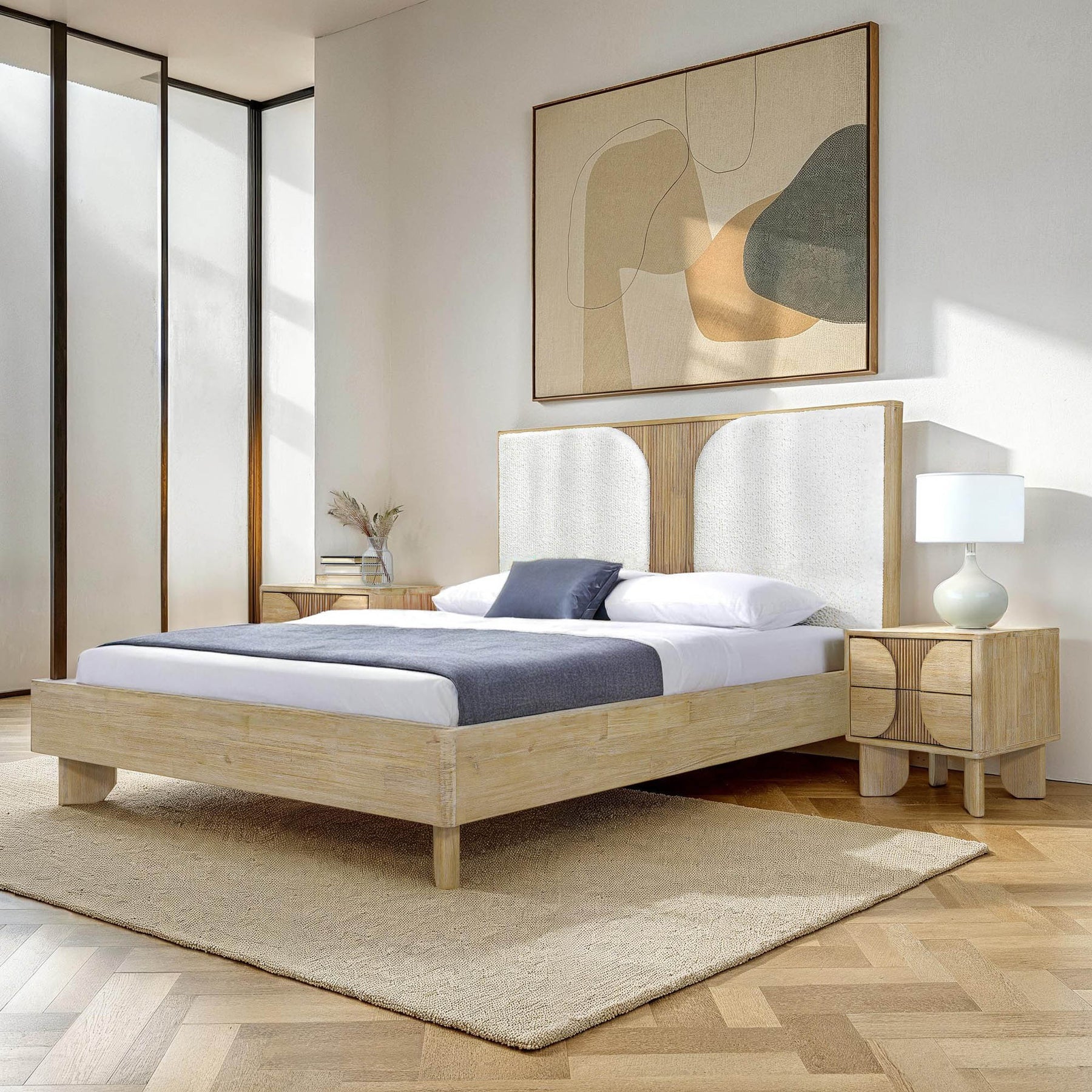 Haru Queen Bed - luxurious bed for modern homes | Image 2 | InSTYLE Home & Rugs