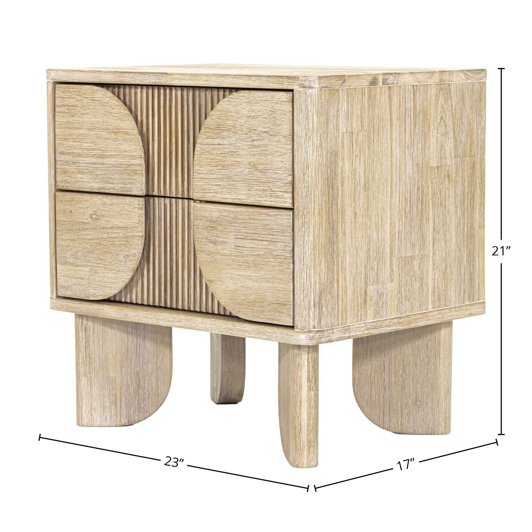 Haru Nightstand - modern storage for your bedside | Image 3 | InSTYLE Home & Rugs