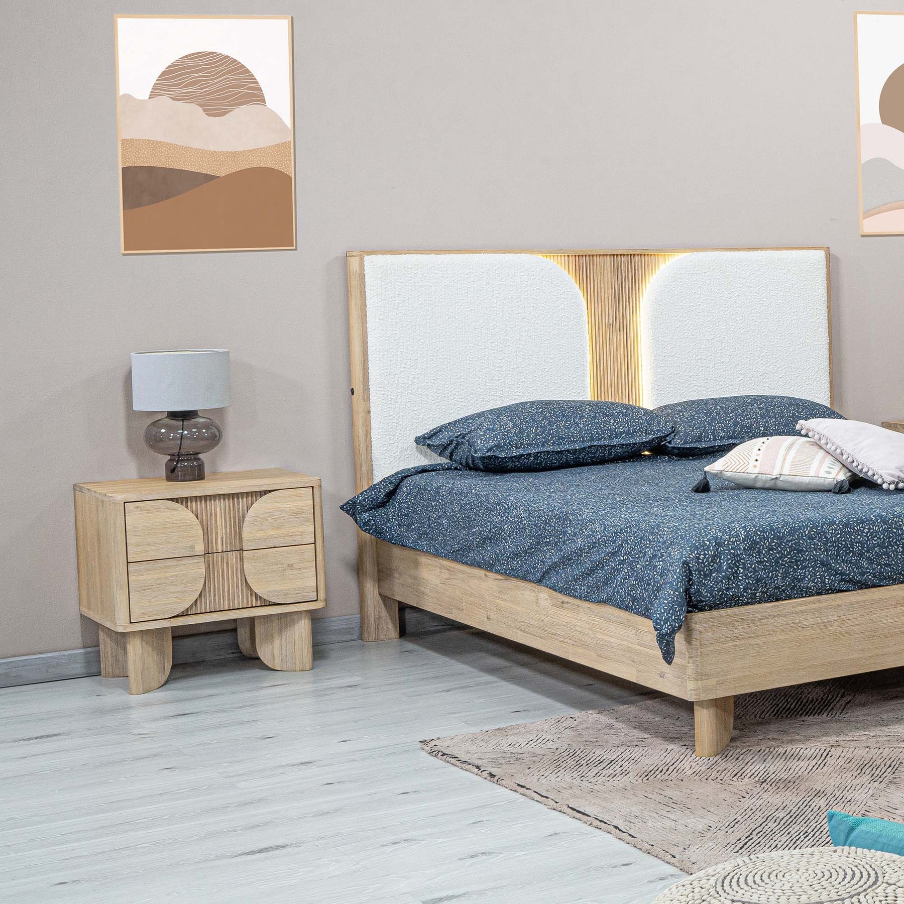 Haru Nightstand - modern storage for your bedside | Image 14 | InSTYLE Home & Rugs