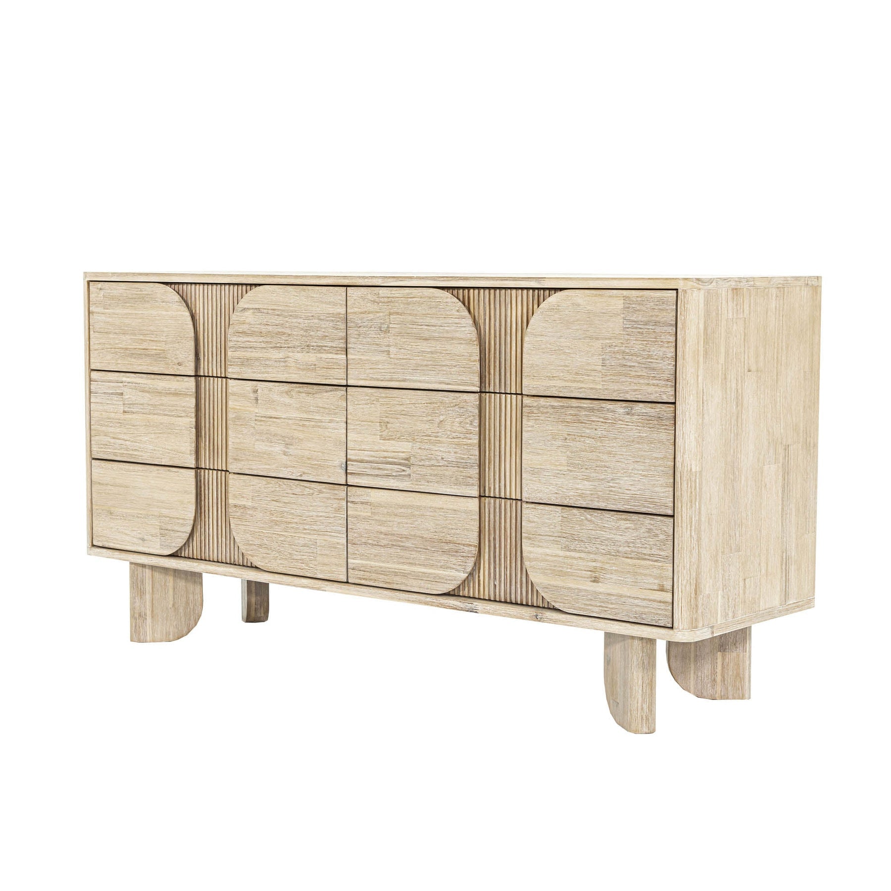 Haru 6 Drawer Dresser - sleek storage solutions for bedrooms | Image 1 | InSTYLE Home & Rugs