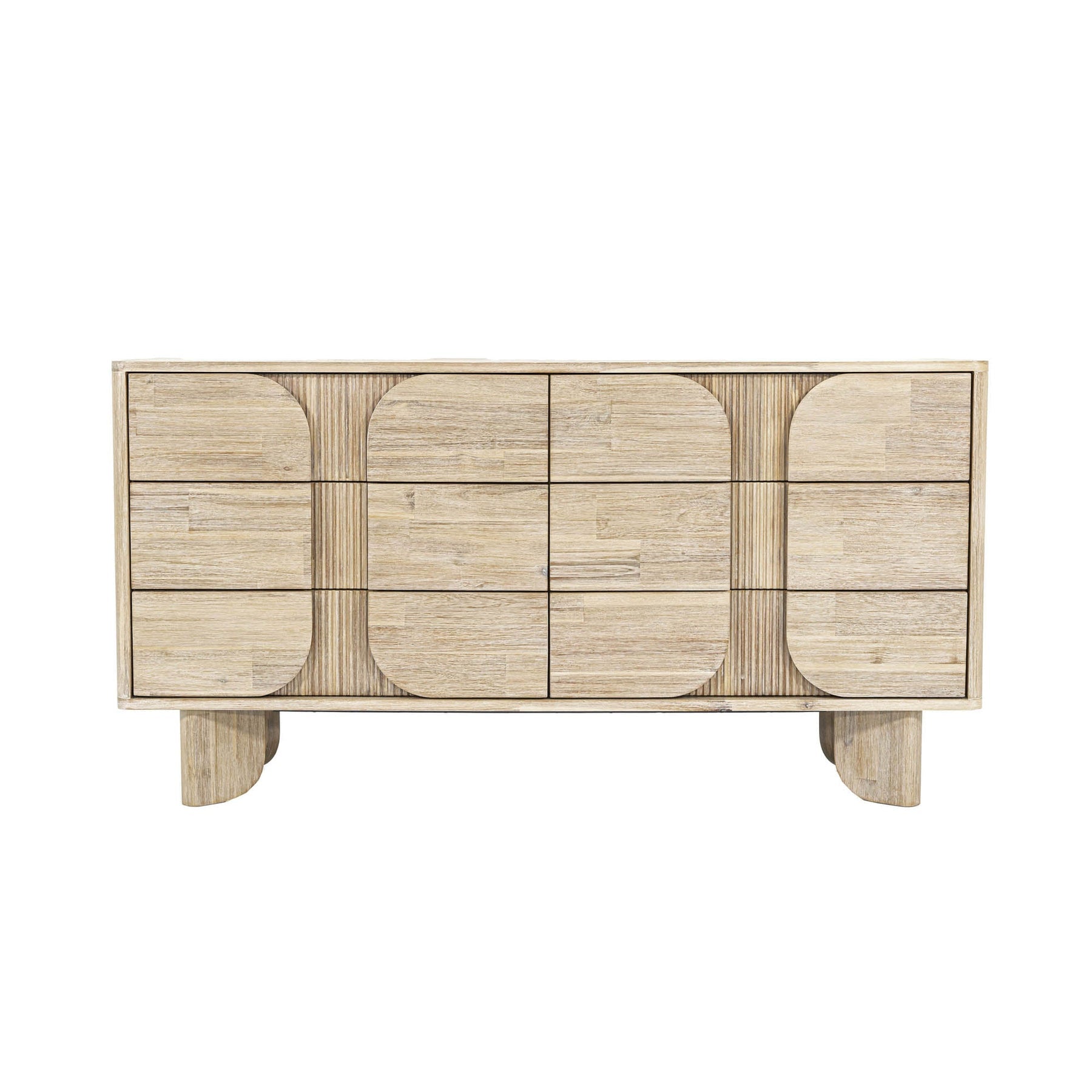 Haru 6 Drawer Dresser - sleek storage solutions for bedrooms | Image 4 | InSTYLE Home & Rugs