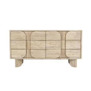 Haru 6 Drawer Dresser - sleek storage solutions for bedrooms | Image 4 | InSTYLE Home & Rugs