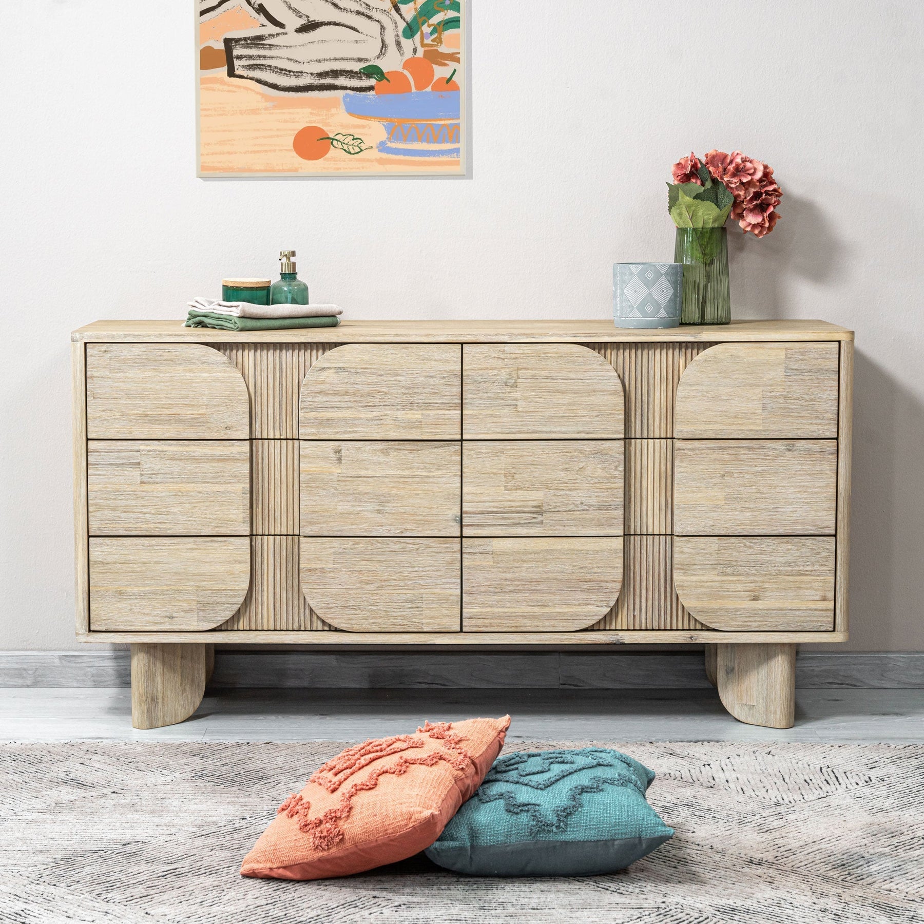 Haru 6 Drawer Dresser - sleek storage solutions for bedrooms | Image 14 | InSTYLE Home & Rugs