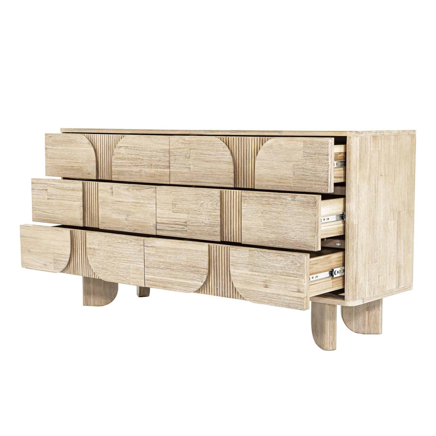 Haru 6 Drawer Dresser - sleek storage solutions for bedrooms | Image 7 | InSTYLE Home & Rugs