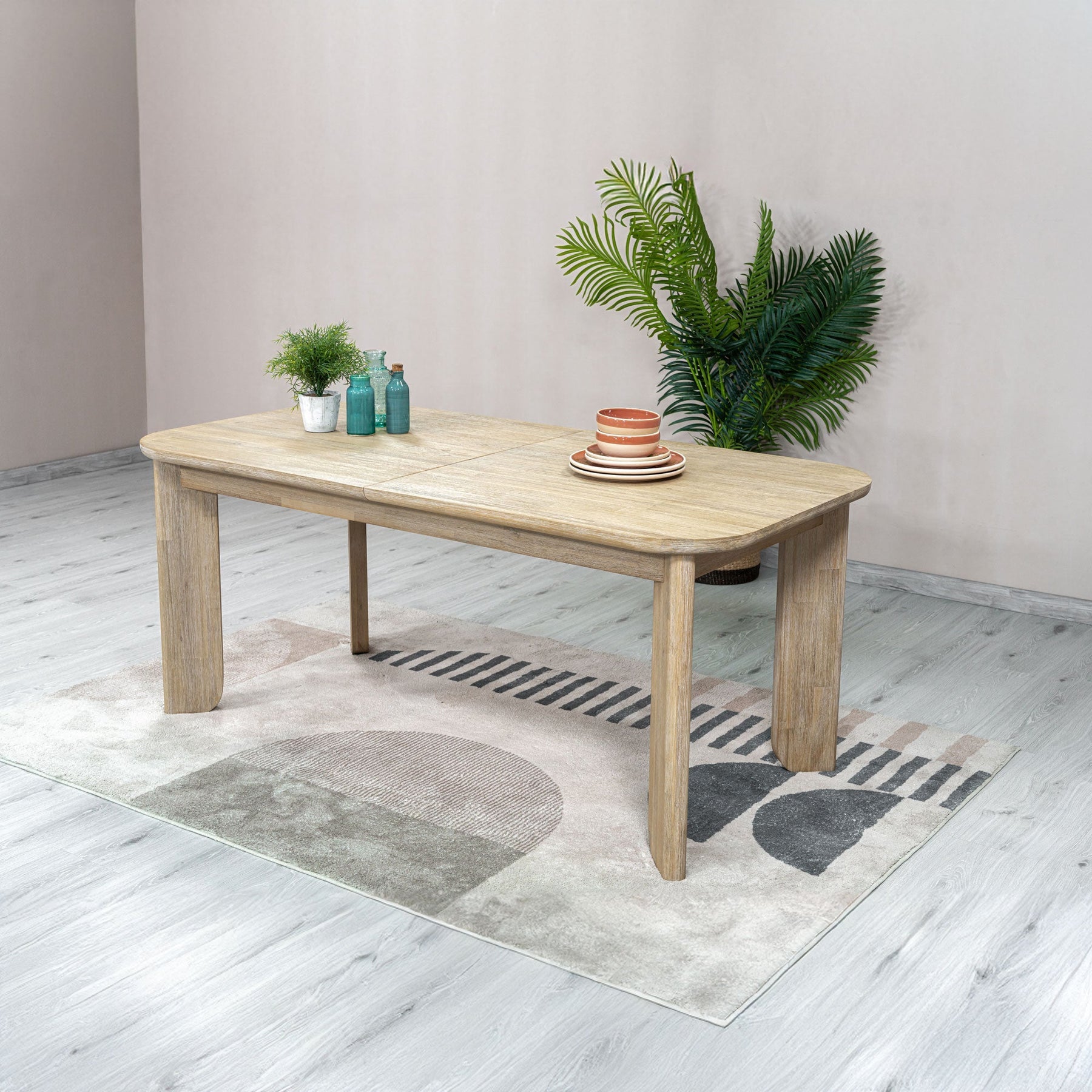 Haru Extension Dining Table (70"/102") - comfortable dining experience | Image 14 | InSTYLE Home & Rugs
