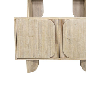 Haru Bookcase - wooden bookcases with multiple shelves for ample storage | Image 14 | InSTYLE Home & Rugs