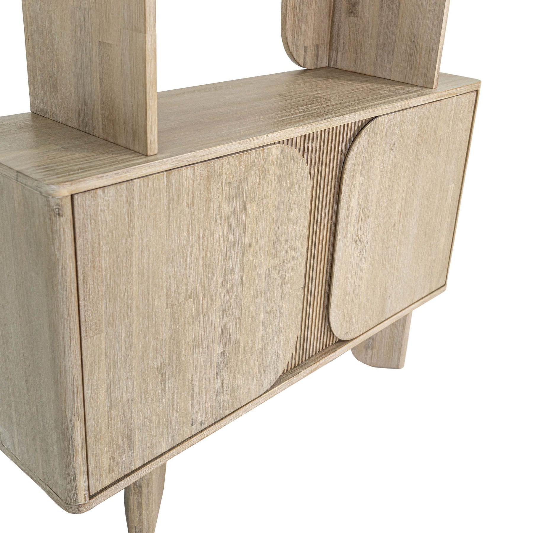 Haru Bookcase - wooden bookcases with multiple shelves for ample storage | Image 12 | InSTYLE Home & Rugs