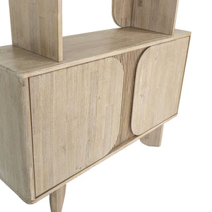 Haru Bookcase - wooden bookcases with multiple shelves for ample storage | Image 12 | InSTYLE Home & Rugs