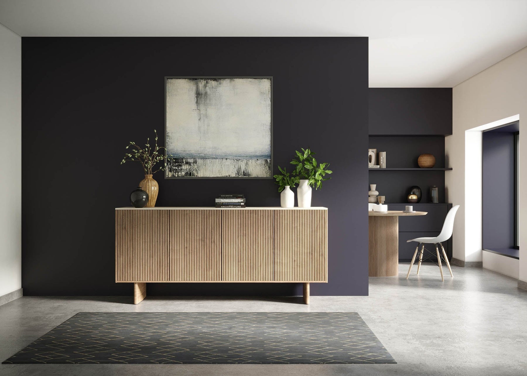 Hedron Sideboard - elegant sideboard with style | Image 2 | InSTYLE Home & Rugs