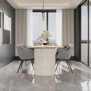 Hedron Dining Table - stylish chairs for any table | Image 2 | InSTYLE Home & Rugs