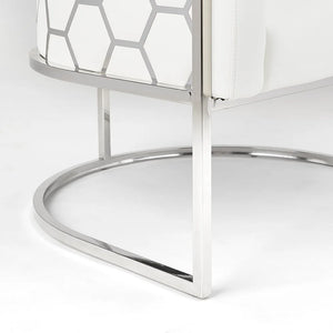 Honeycomb Accent Chair - modern accent chair | Image 5 | InSTYLE Home & Rugs