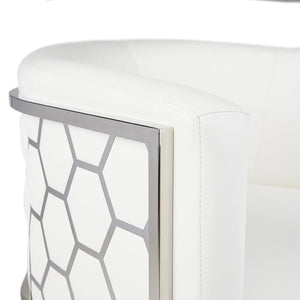 Honeycomb Accent Chair - modern accent chair | Image 6 | InSTYLE Home & Rugs