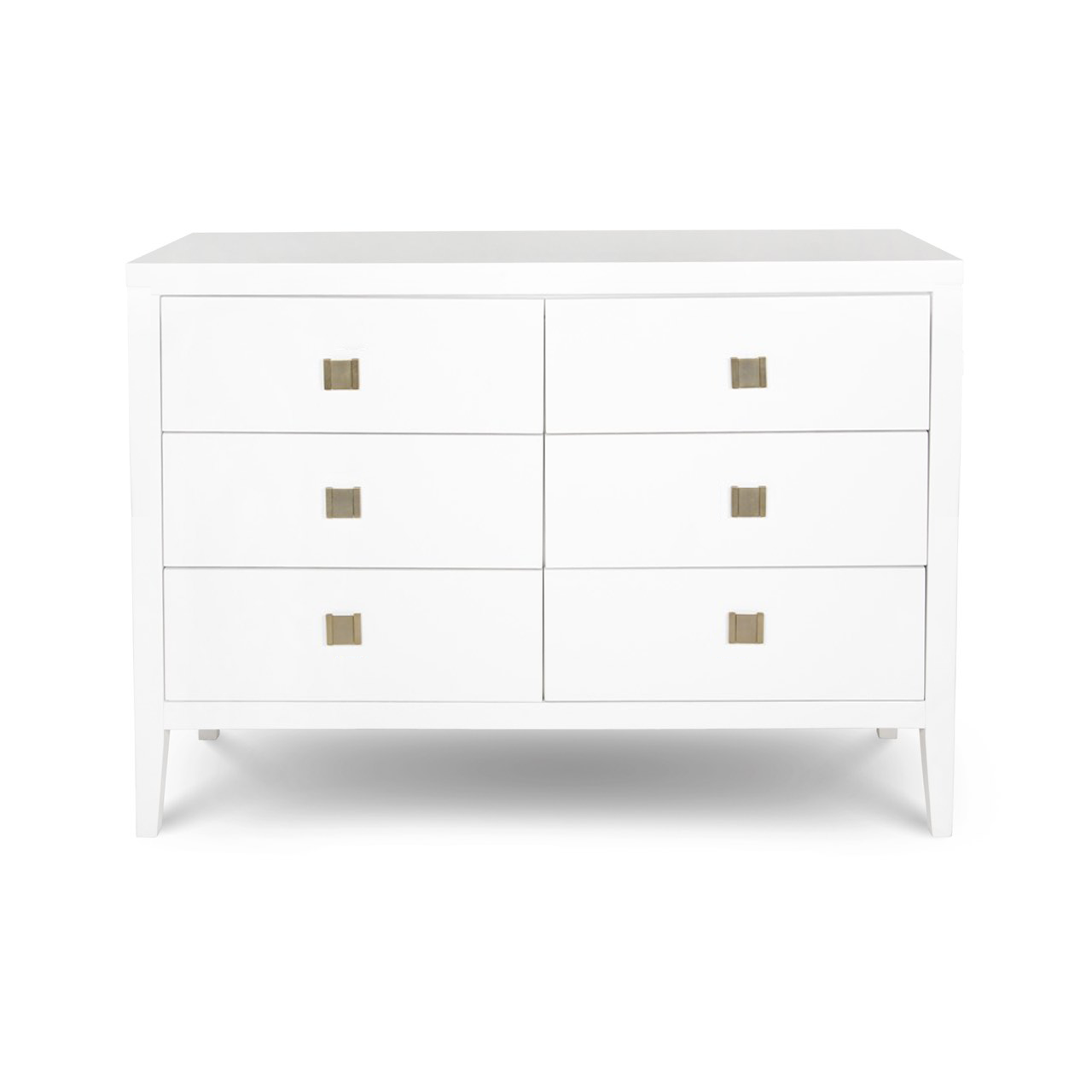 Hara 6 Drawer Dresser Tall - sleek storage solutions for bedrooms | Image 3 | InSTYLE Home & Rugs