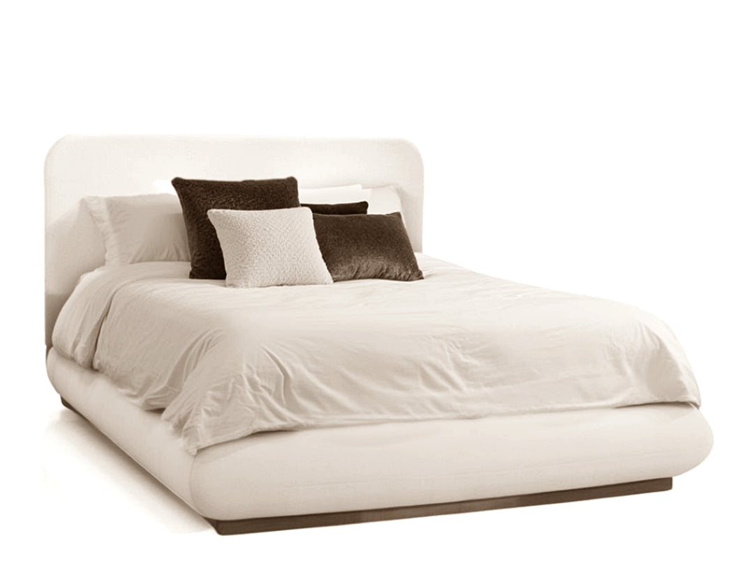 HAVEN GY-BED-085-Q Bed Queen beige