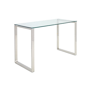 DAVID B Glass Desk - maximize your workspace comfort and efficiency | Image 1 | InSTYLE Home & Rugs