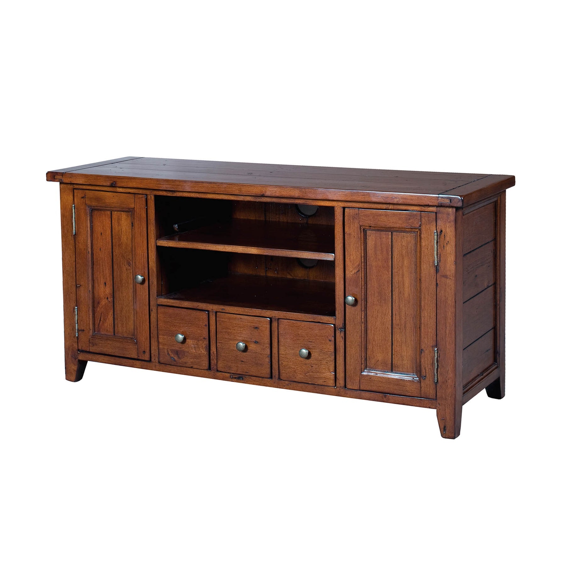 Irish Coast Small Media Unit - sleek media unit for organizing your entertainment setup | Image 1 | InSTYLE Home & Rugs