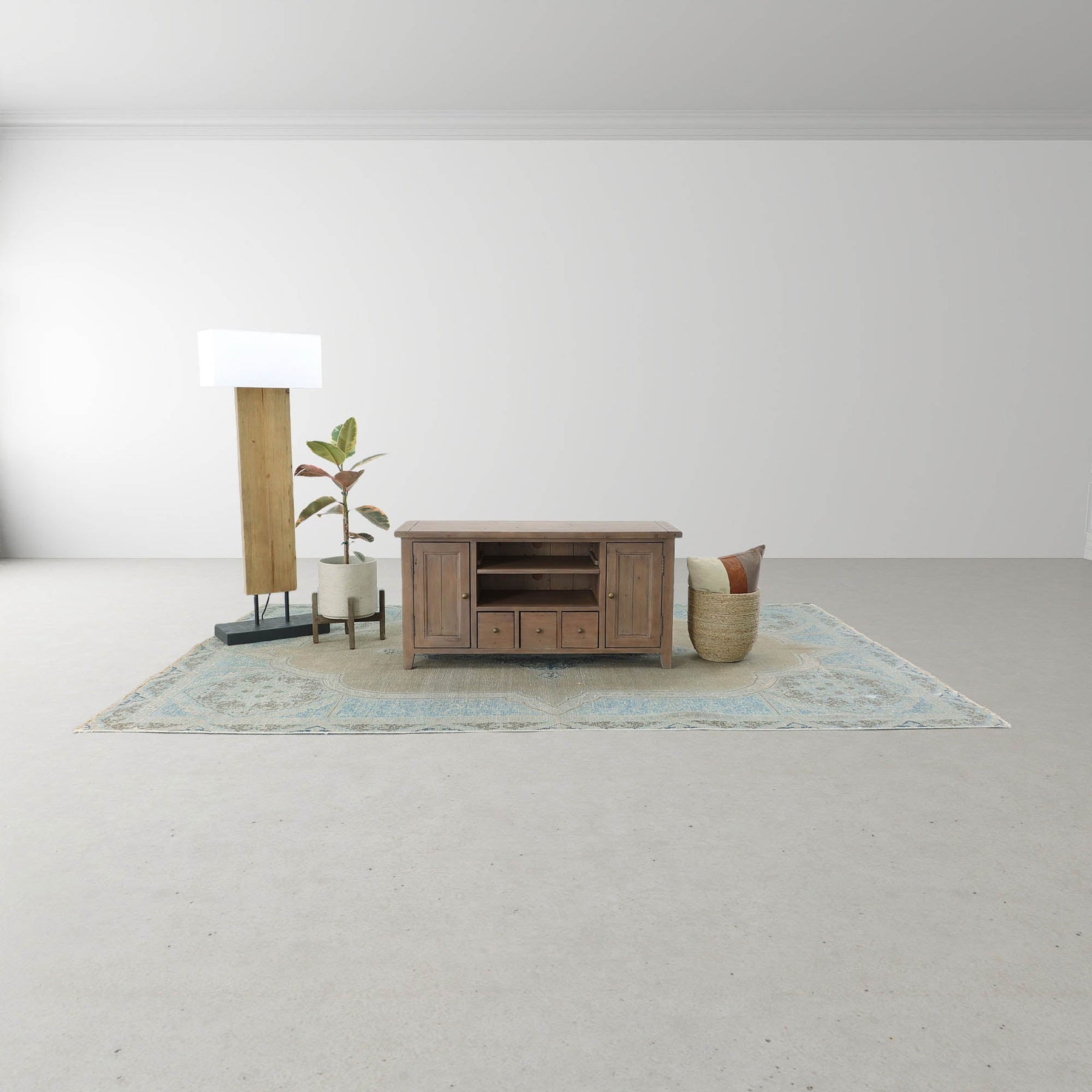 Irish Coast Small Media Unit - sleek media unit for organizing your entertainment setup | Image 5 | InSTYLE Home & Rugs