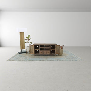 Irish Coast Small Media Unit - sleek media unit for organizing your entertainment setup | Image 6 | InSTYLE Home & Rugs