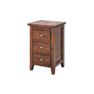 Irish Coast 3 Drw Nightstand - modern storage for your bedside | Image 1 | InSTYLE Home & Rugs
