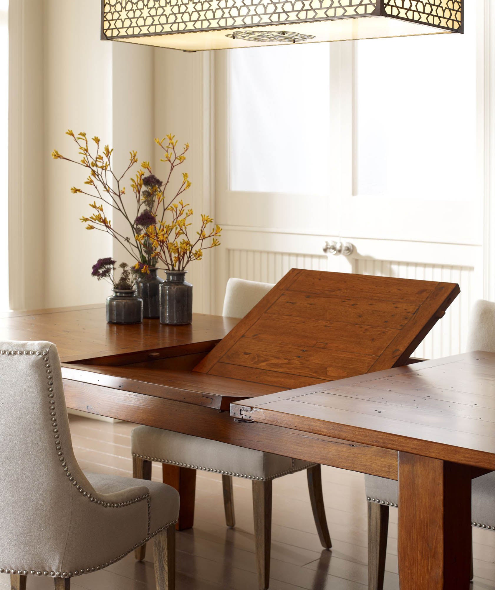 Irish Coast Small Extension Dining Table (47"/62") - comfortable dining experience | Image 6 | InSTYLE Home & Rugs
