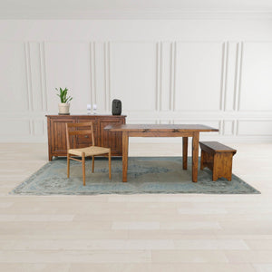 Irish Coast Small Extension Dining Table (47"/62") - comfortable dining experience | Image 12 | InSTYLE Home & Rugs