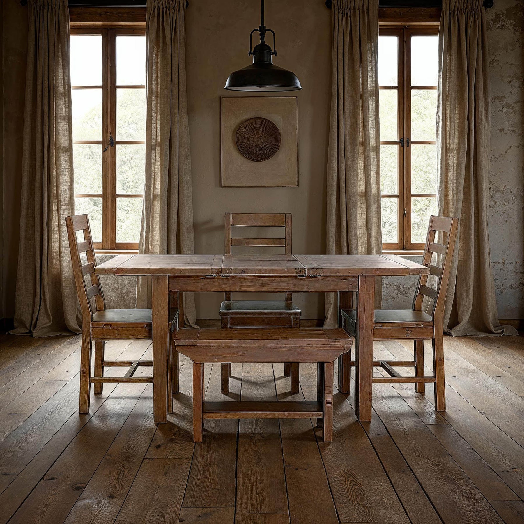 Irish Coast Small Extension Dining Table (47"/62") - stylish chairs for any table | Image 12 | InSTYLE Home & Rugs