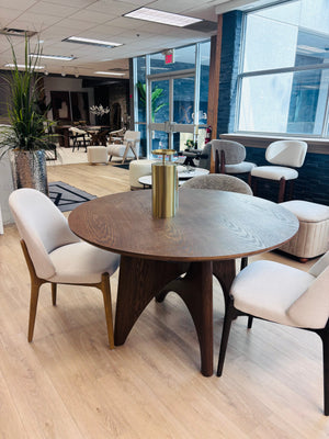 ARCADIA Dining Table GY-DT-409 Walnut finish - perfect for family meals | Image 3 | InSTYLE Home & Rugs