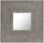 (13.25X13.25 White Line Mirror(Plain)