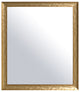 Brushed Gold Vanity Mirror(Plain) 27.5X33.5