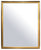 Gold Flooter Vanity Mirror(Plain) 26.26.25X32.25