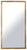 Gold On Gold Flooter Vanity Mirror(Plain) 26.25X50.25