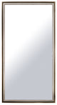 Gold On Silver Flooter Vanity Mirror(Plain) 26.25X50.25