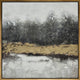 Landscape 35.4X35.4 Print+Handpainted, Heavy Texture