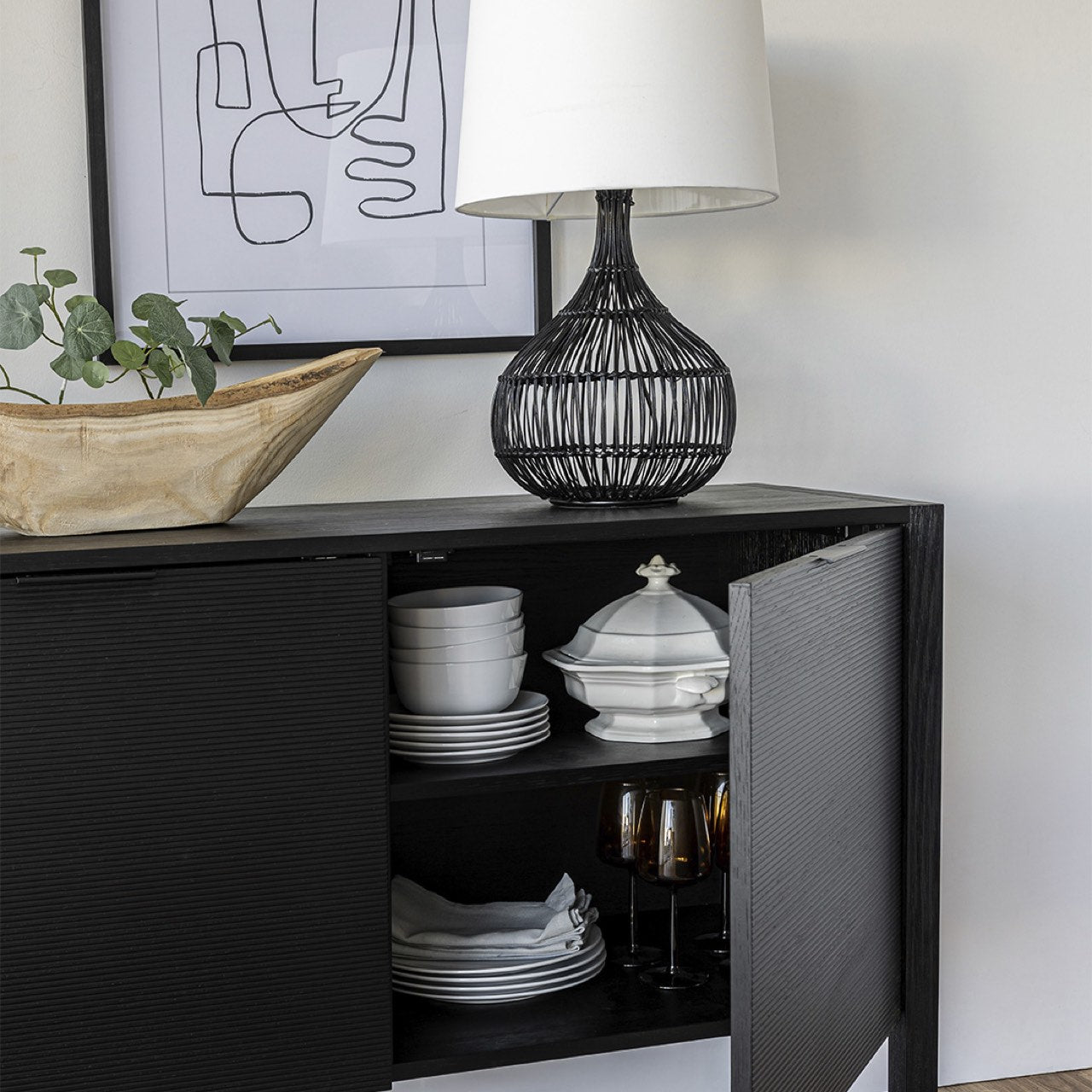 Irving 3 Door Sideboard - sleek design for modern homes | Image 18 | InSTYLE Home & Rugs