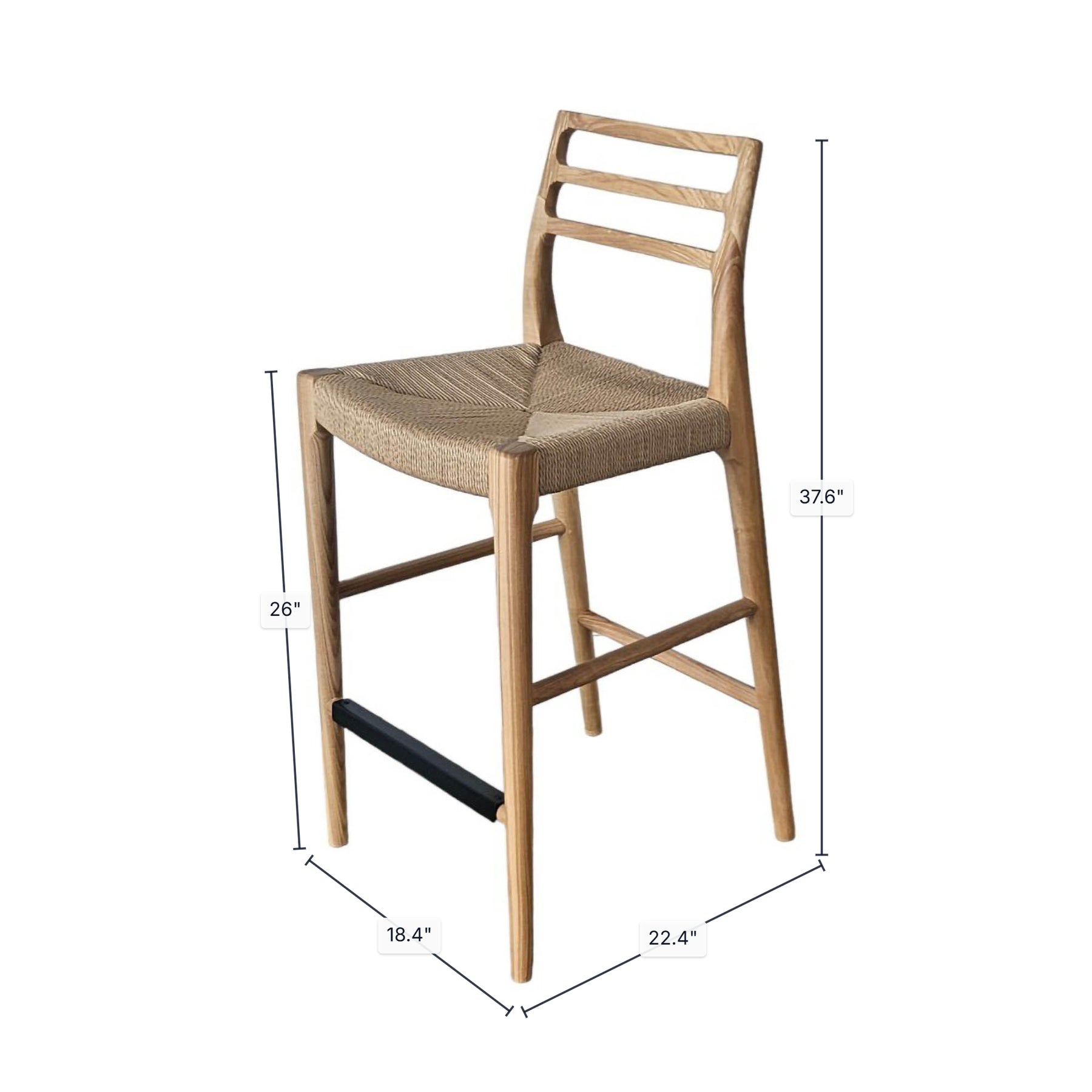 Java Counter Stool - sleek stools for kitchen bars | Image 2 | InSTYLE Home & Rugs