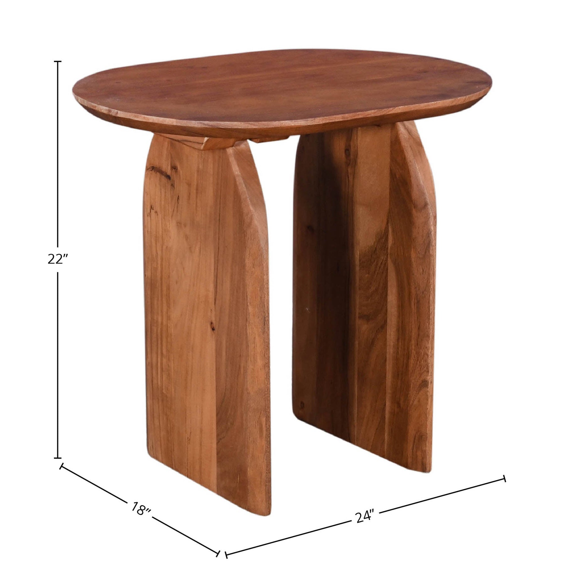 Domingo Side Table - available in a variety of materials and styles | Image 3 | InSTYLE Home & Rugs