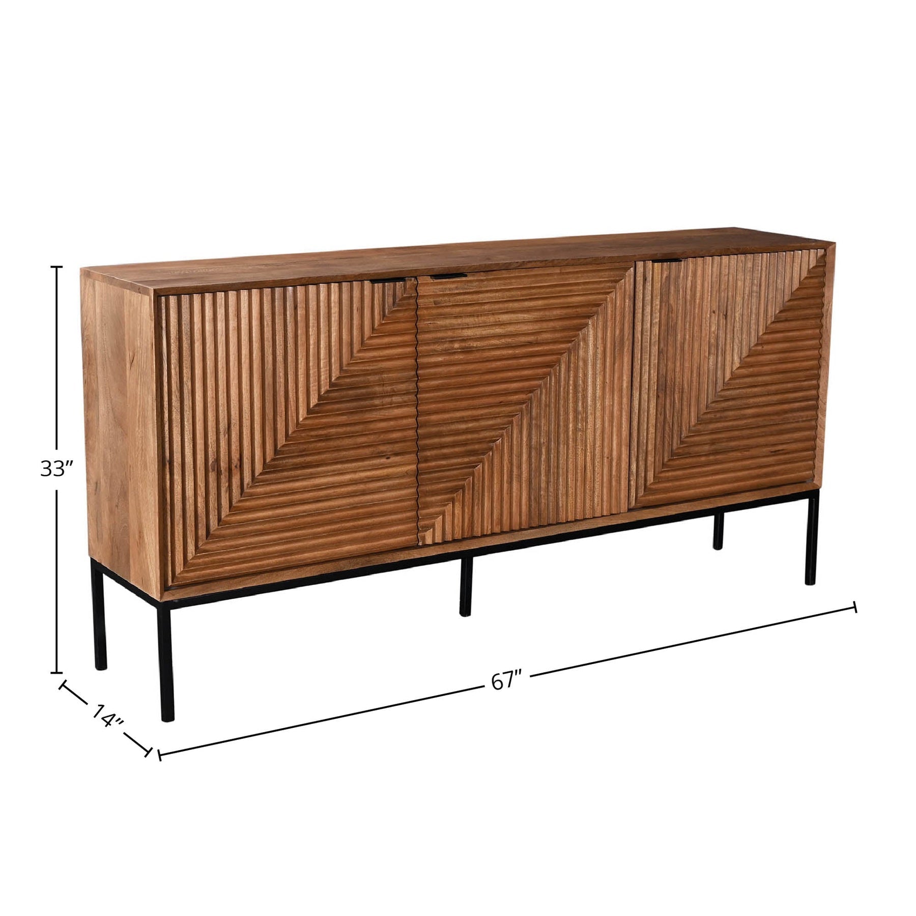 Nikita Sideboard - elegant sideboard with style | Image 3 | InSTYLE Home & Rugs