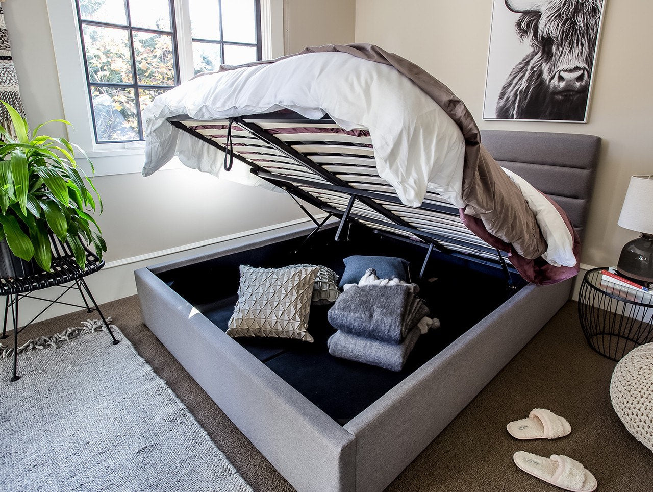 Justin Storage Bed - stylish bed for any bedroom | Image 8 | InSTYLE Home & Rugs