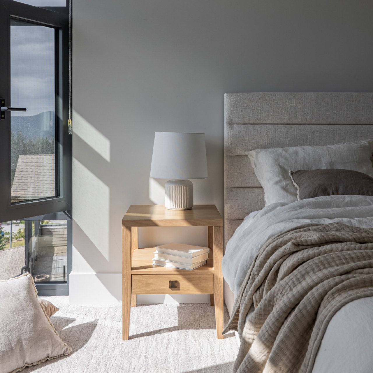 Justin Storage Bed Tall - stylish bed for any bedroom | Image 6 | InSTYLE Home & Rugs