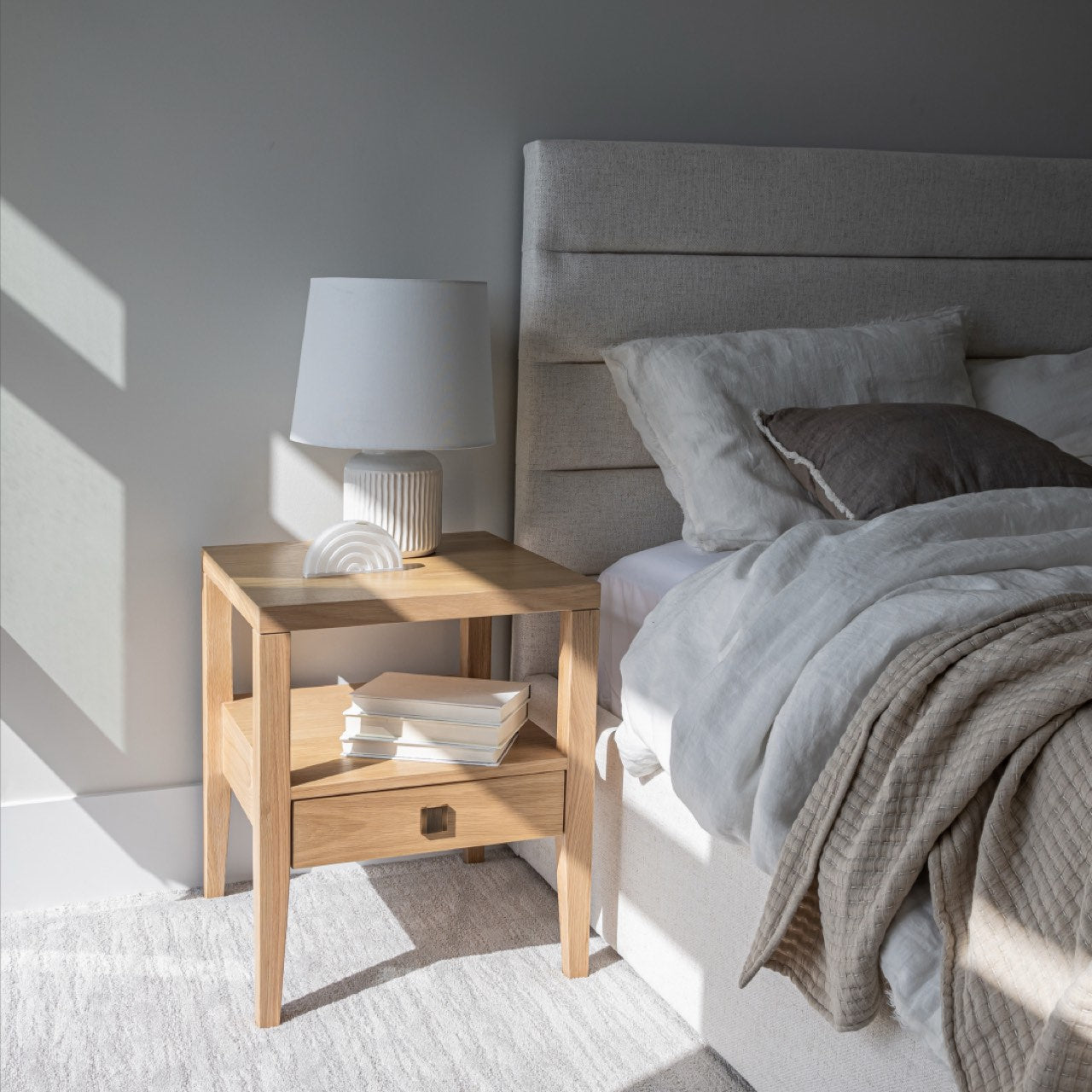 Justin Storage Bed Tall - stylish bed for any bedroom | Image 7 | InSTYLE Home & Rugs