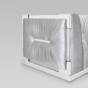 Paloma Accent Chair - modern accent chair with comfortable cushioning and sleek design | Image 2 | InSTYLE Home & Rugs