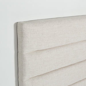 Justin Headboard Tall - upholstered headboard for added comfort and luxury | Image 5 | InSTYLE Home & Rugs