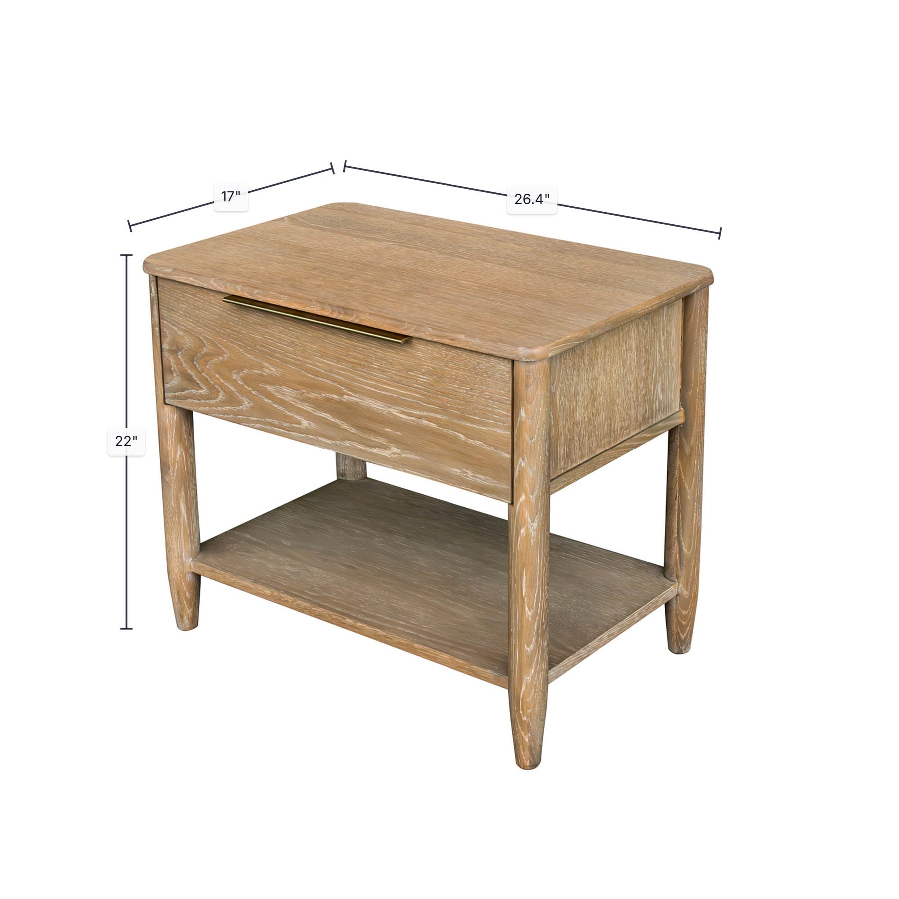 Kamelia Nightstand - modern storage for your bedside | Image 3 | InSTYLE Home & Rugs