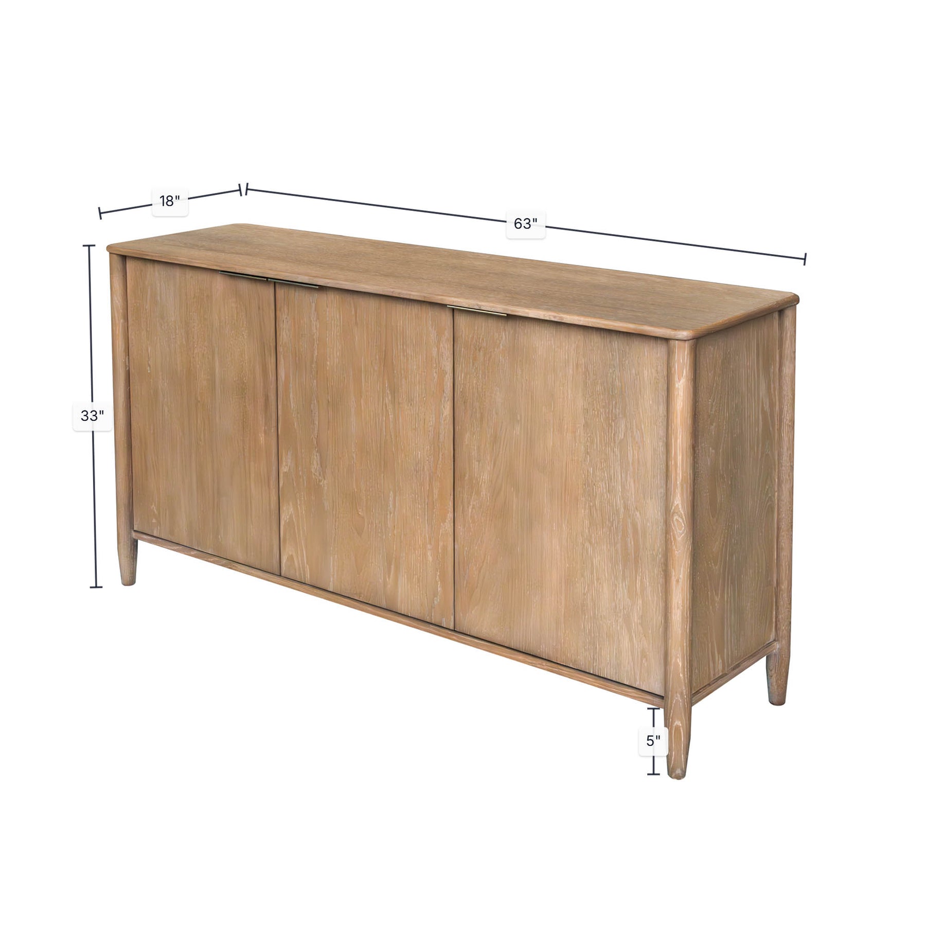Kamelia Sideboard - perfect for living room storage | Image 3 | InSTYLE Home & Rugs