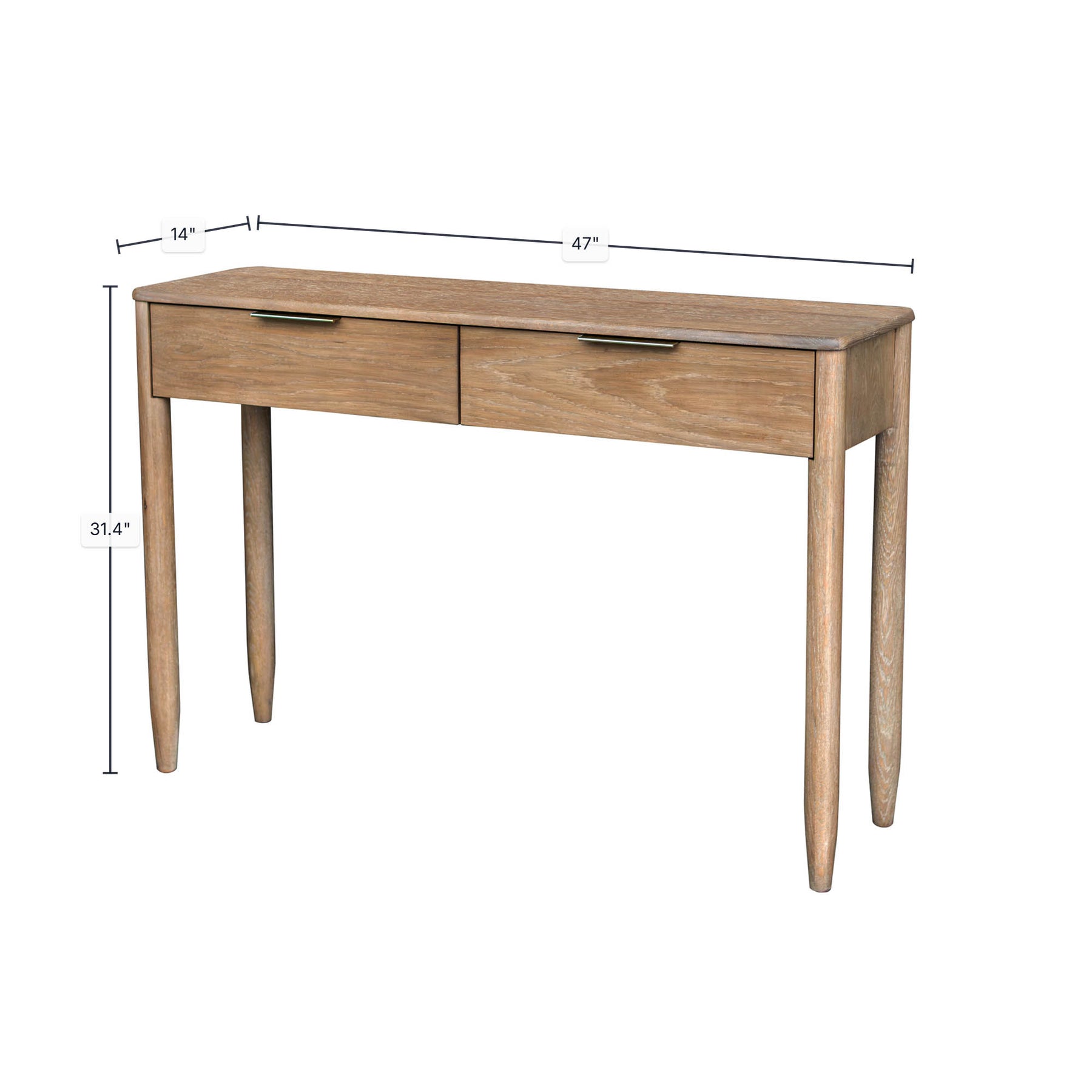 Kamelia Console - elegant console table for modern living room decor | Image 3 | InSTYLE Home & Rugs